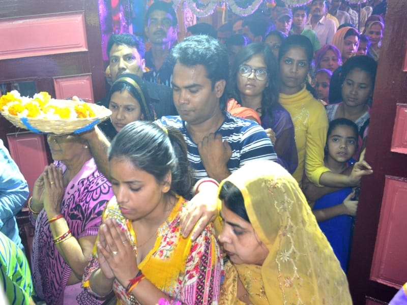 navratra celebration in mathura