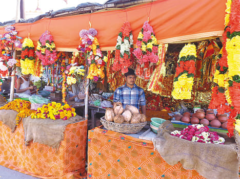 Decoration and Arrangement for the Chaitra Navaratri
