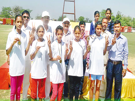 District players in the state level competition