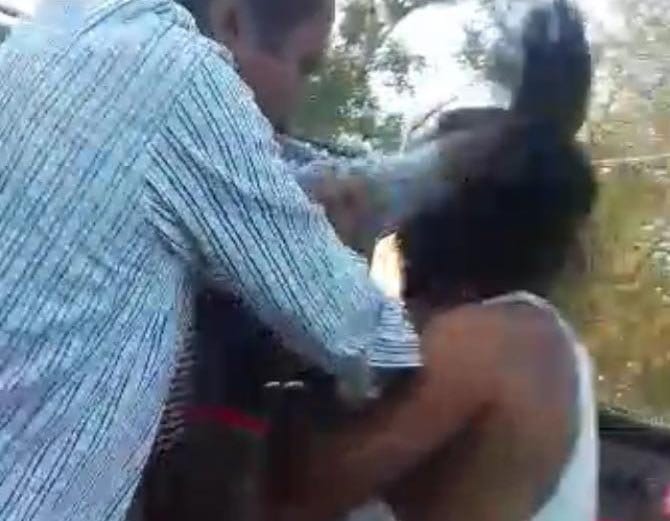 sikh boy brutally beating on road at abohar of punjab, video and photos viral on social media