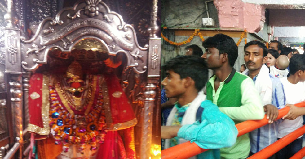 Lakhs of people visited Vindhyasini temple 