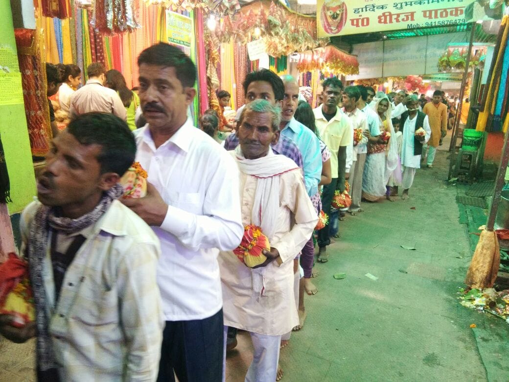 Lakhs of people visited Vindhyasini temple 