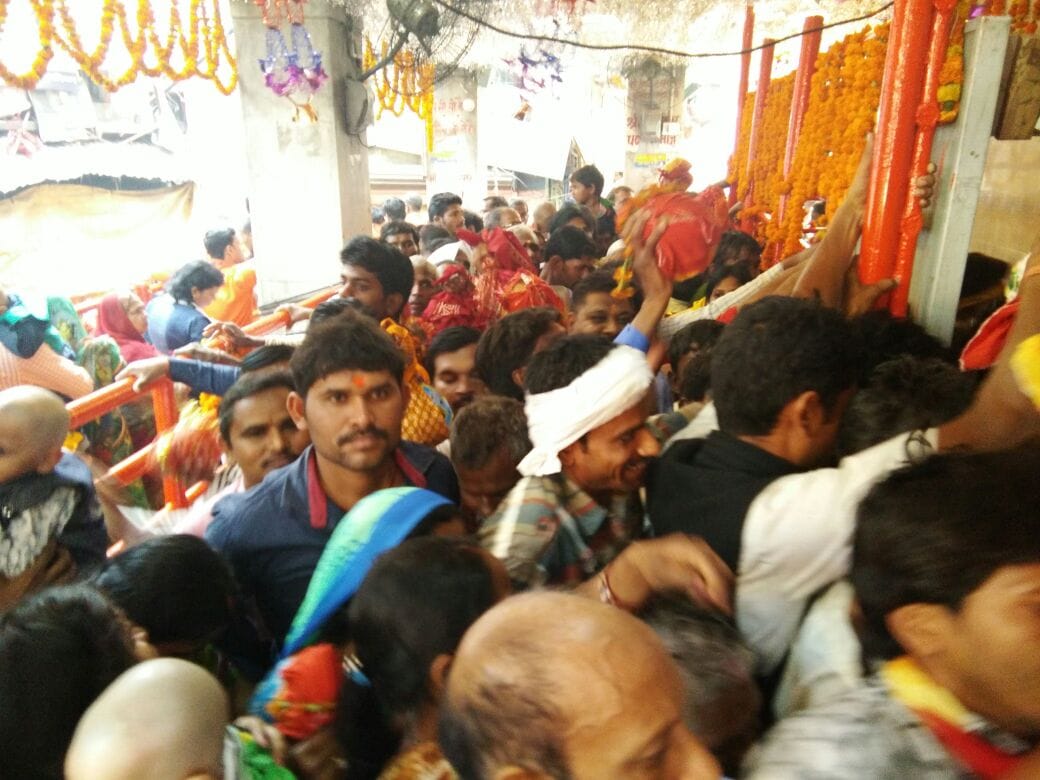 Lakhs of people visited Vindhyasini temple 