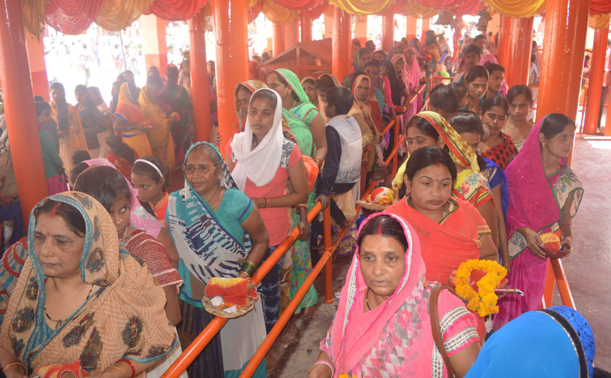 The first day worship of Shail Putri