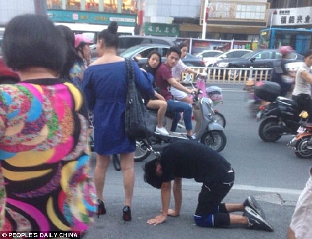 Woman Takes Man ‘Who Crawls On His Hands like a dog'