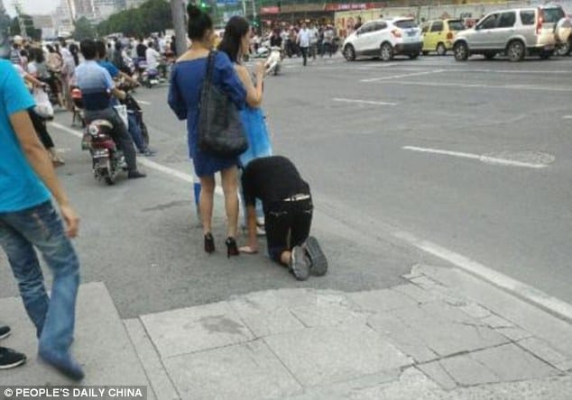 Woman Takes Man ‘Who Crawls On His Hands like a dog'
