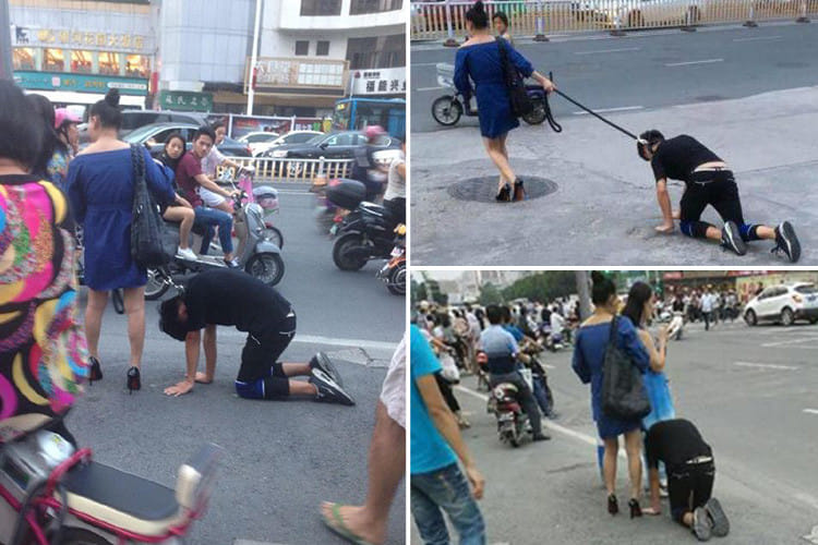 Woman Takes Man ‘Who Crawls On His Hands like a dog'