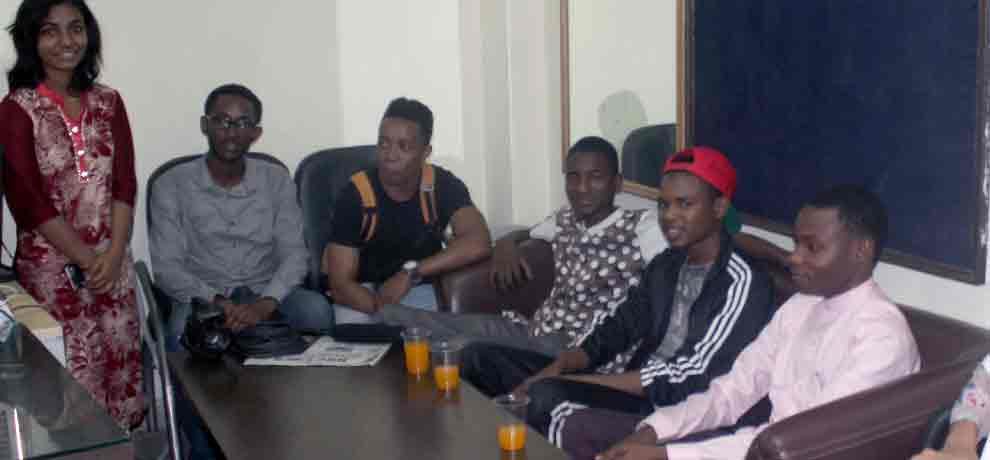 African students looking for safe place after attack in greater noida