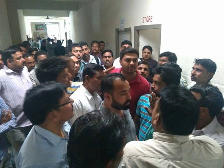 one boy killed due to poisonic gas in severage, two admitted in hospital