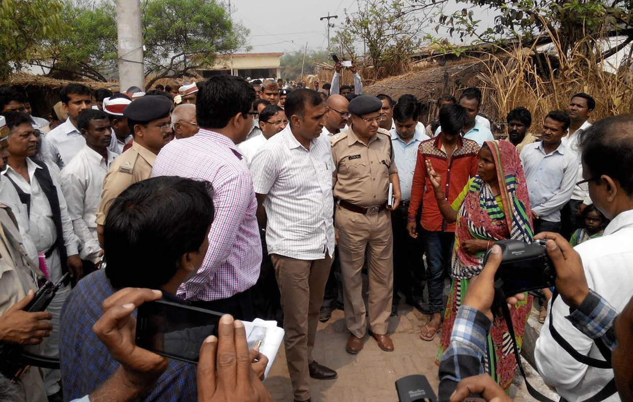 Commissioner Choupal by hearing problems Mushars settlement