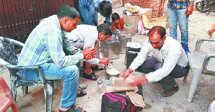  CM Flying and Food supply officer Raid in Bahadurgadh