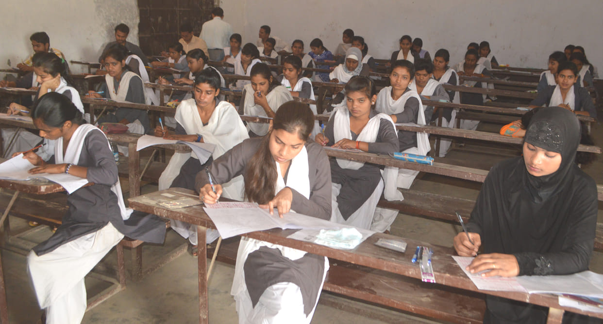 A Rustic in the University Exam