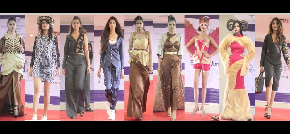 fashion show in satyam institute noida
