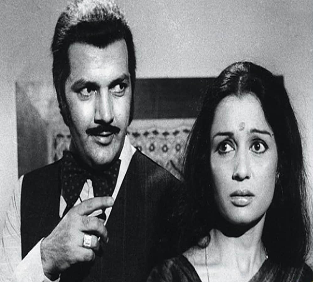 When the actress tightly slapped Prem Chopra during a rape scene shoot
