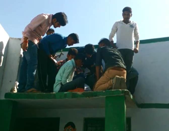 mass cheating caught on camera in uttar pradesh board examinations