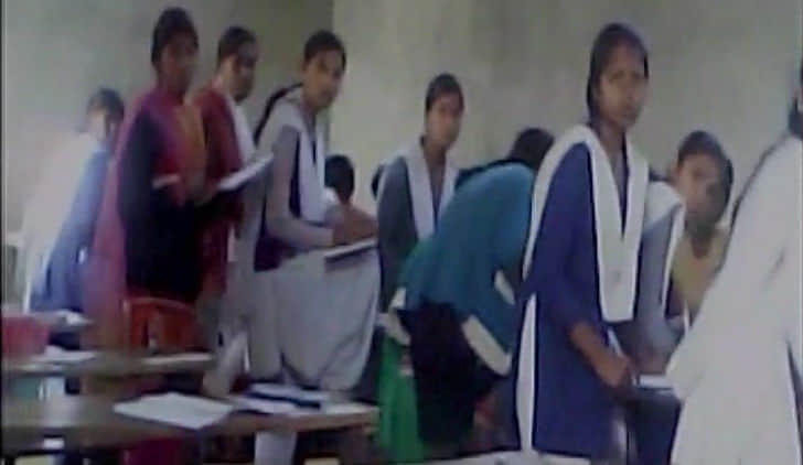 mass cheating caught on camera in uttar pradesh board examinations