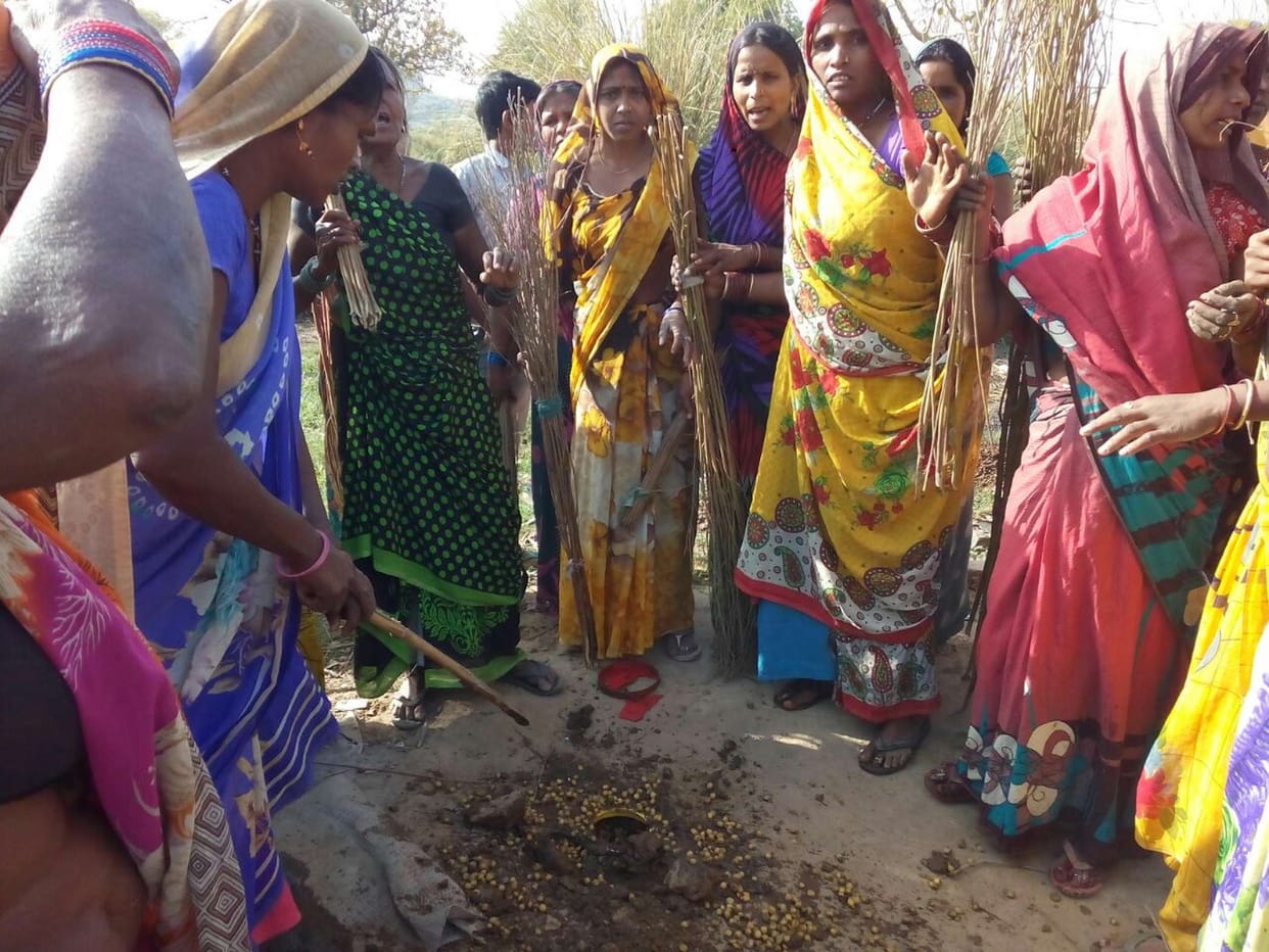 Women broke liquor furnaces