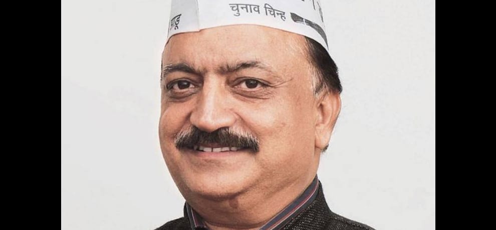 aap mla rajesh rishi is unhappy with delhi mcd election 2017 ticket distribution