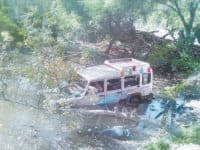 jind,  vicale, faall, accident, 6 injured,   harayana