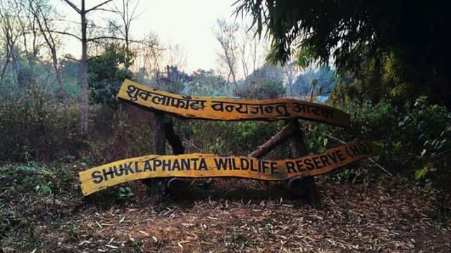 nepal national park animal suffer from drought