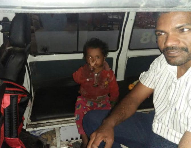 man was trying to sold three years old son at ambala cantt railway station, people released him