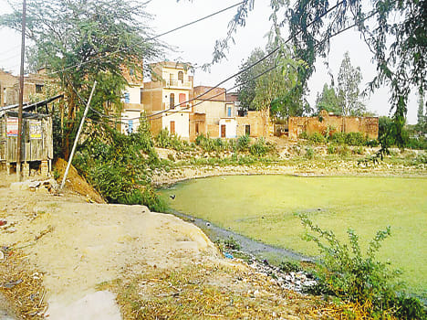 Increased occupation, shrinking ponds