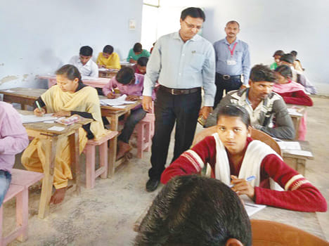 SDM caught collective copy, report on center admin