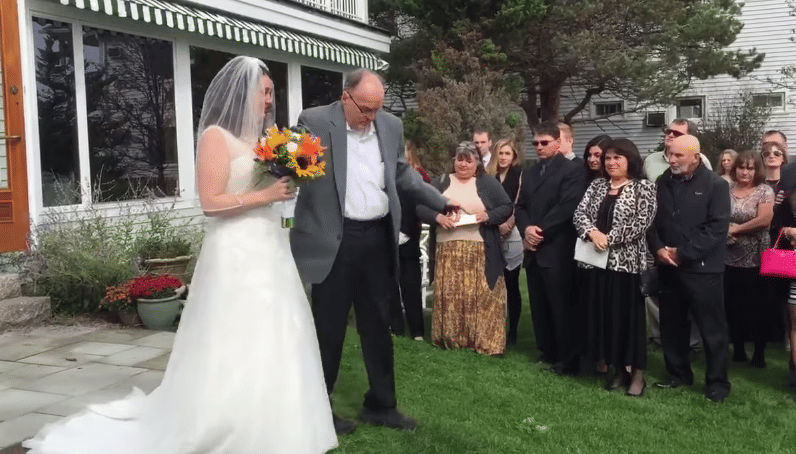 Dad surprises daughter with an act of mission impossible