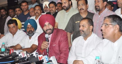 navjot singh sidhu speak on captain amrinder singh
