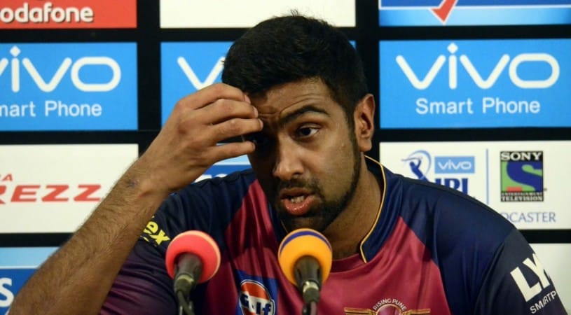 Ashwin ruled out of pl 2017