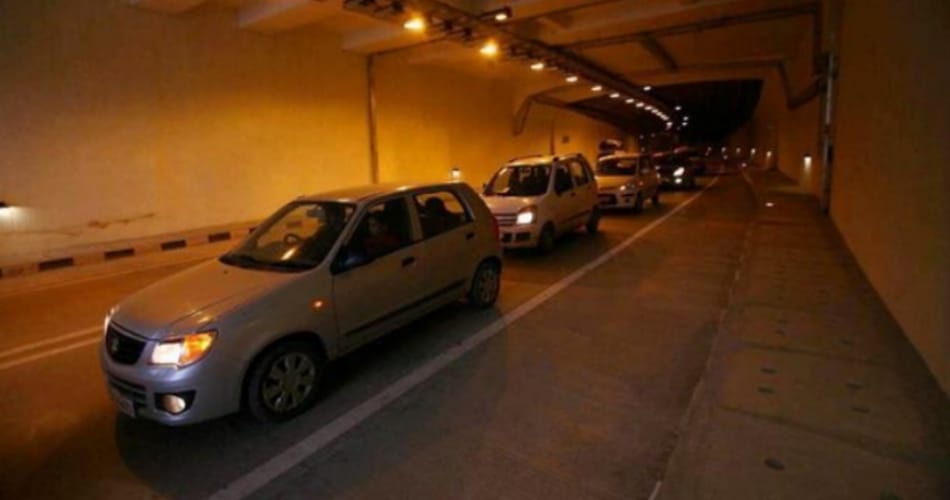 rare fact about asia biggest tunnel of J&K