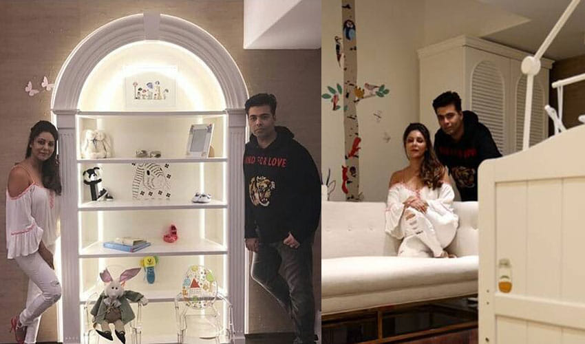 Karan Johar Shares Images Of Kid's Nursery Designs By Best Friend Gauri Khan