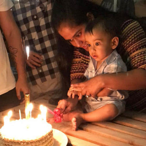 Salman Khan & family Celebrated Nephew Ahil Sharma's Birthday In Maldives