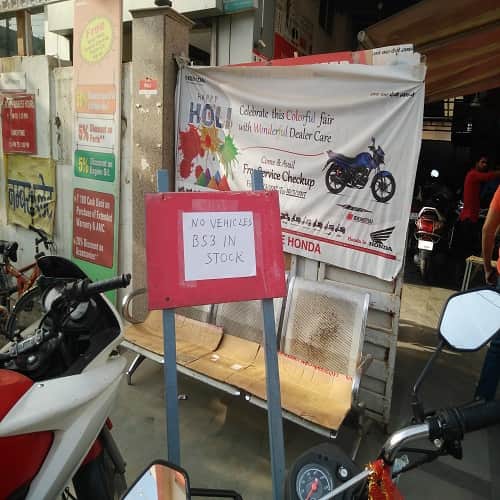 bs-3 vechicles are sold out at huge discount