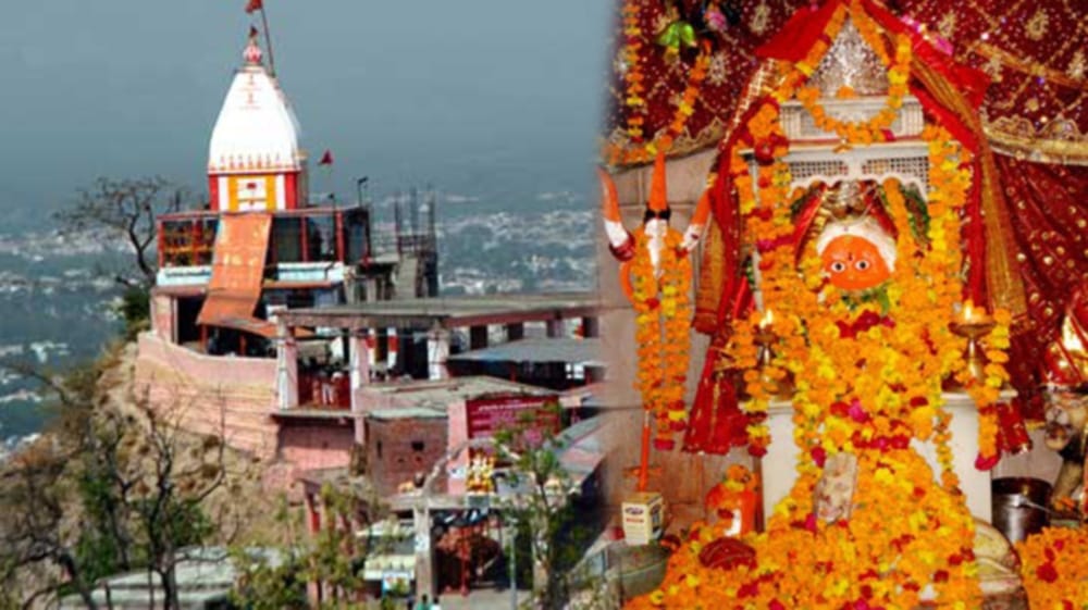 maa durga killed chand and mund in chandi devi temple in haridwar