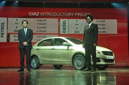 Mid size compact sedan Ciaz now to be sold NEXA