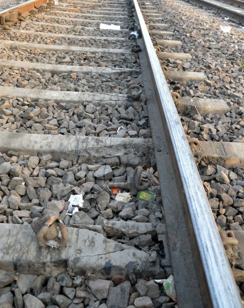 An accident can occur at any time, track engineers are unaware