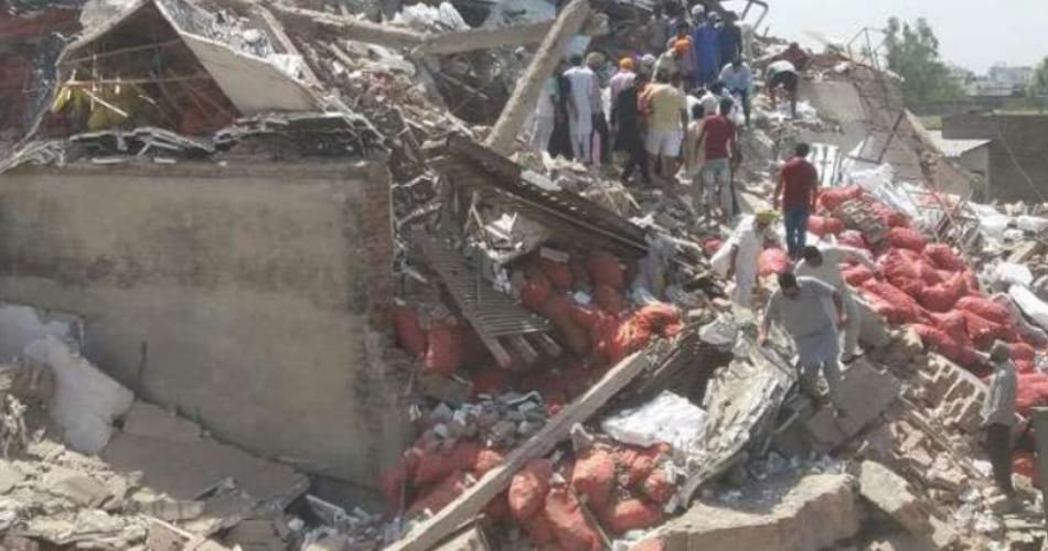 four people killed in explosion in potato warehouse at dhuri of sangrur