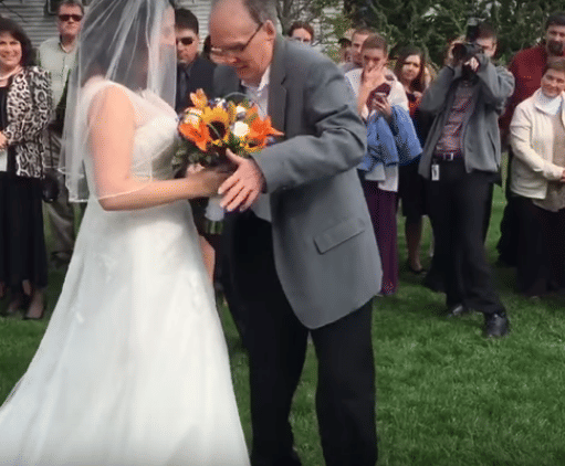 Dad surprises daughter with an act of mission impossible