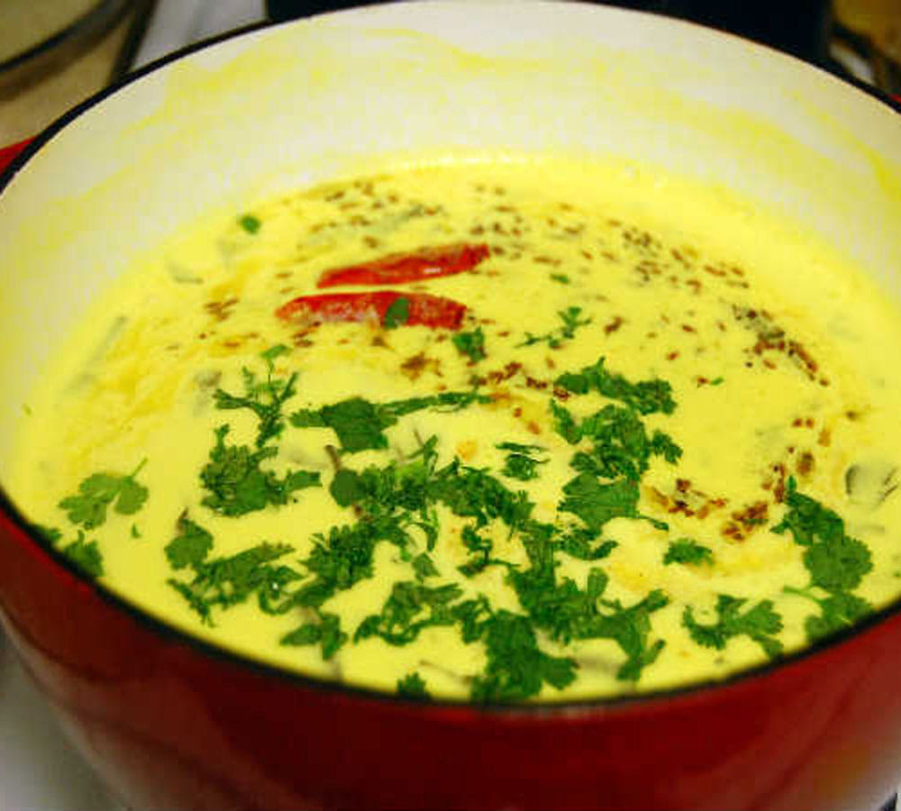 navratri special kuttu curry and balls recipe  