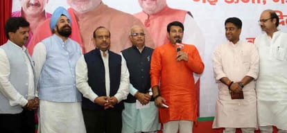 bjp advised his leaders not to make any mistake in tacket distribution in mcdd election