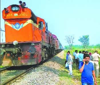 Railroad traffic from Mokdriel, halted for one and a half hours