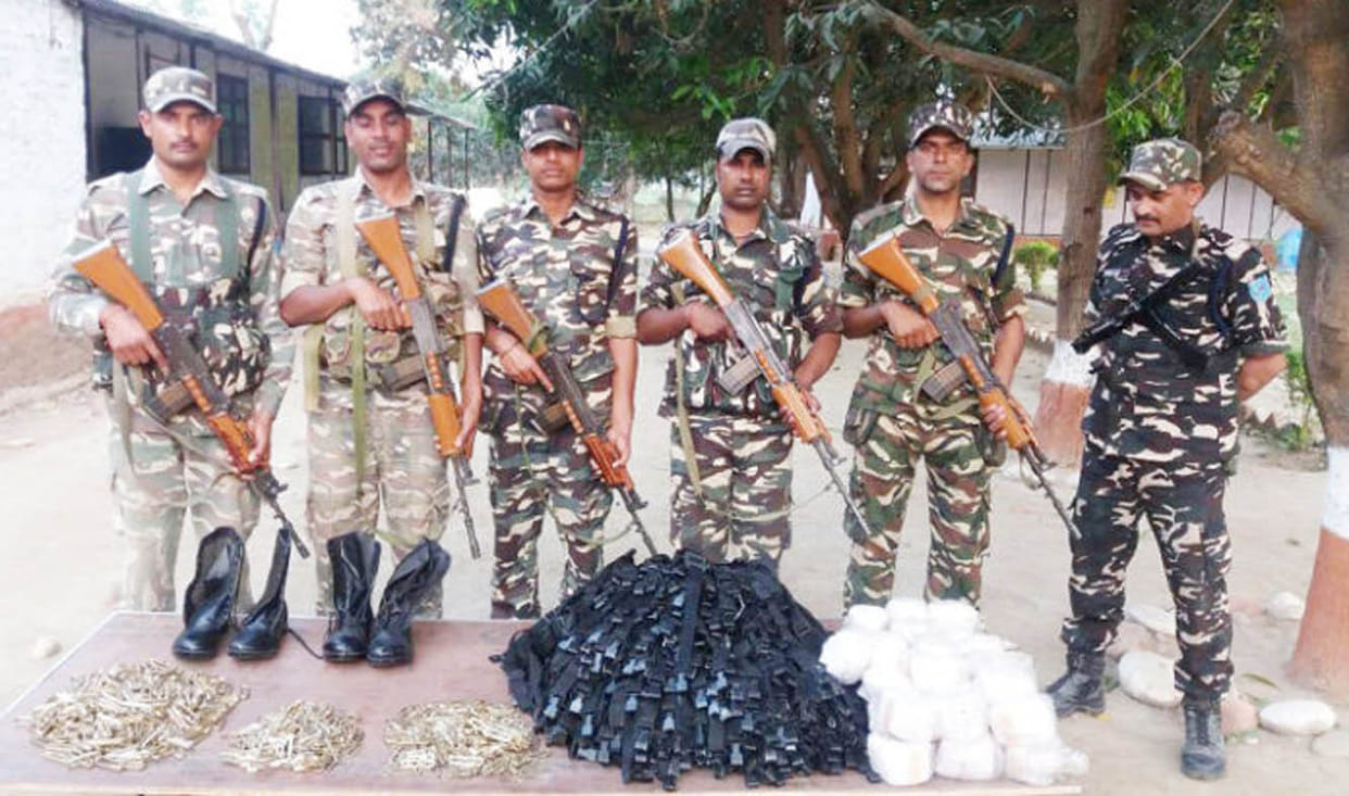 Naxal activity increased on Bihar border