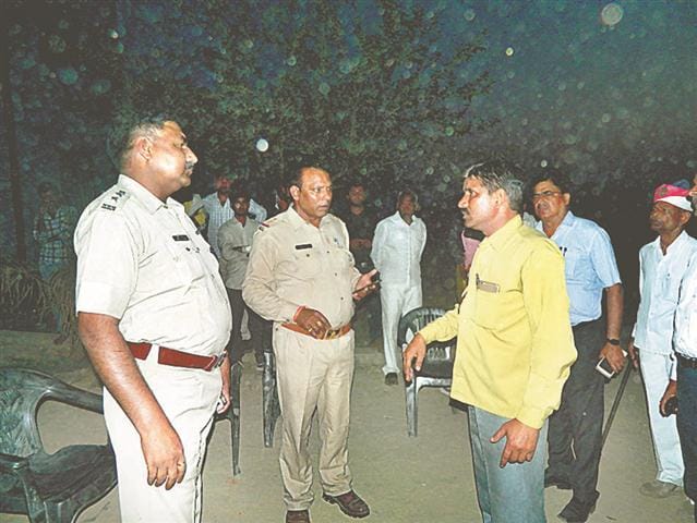 Flirting, firing in college during examination in Sikandarau