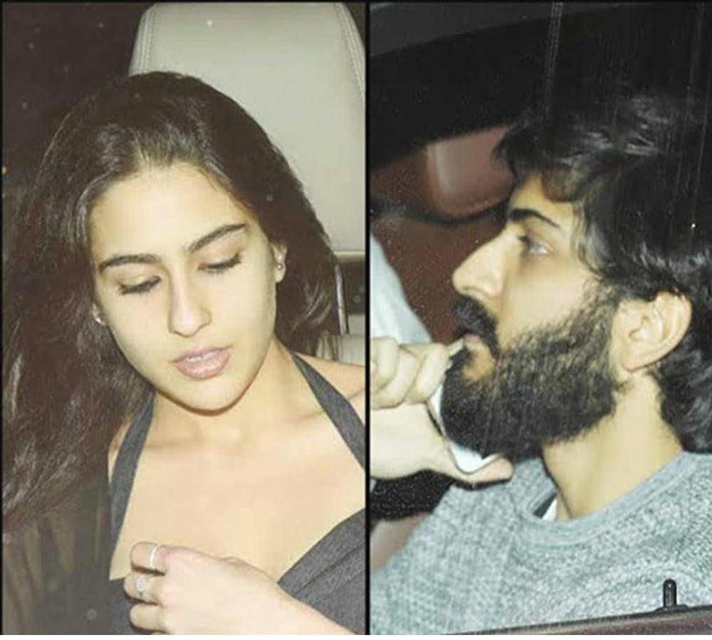 Saif Ali Khan's daughter Sara Ali Khan on a dinner date with Anil Kapoor's son Harshvardhan Kapoor