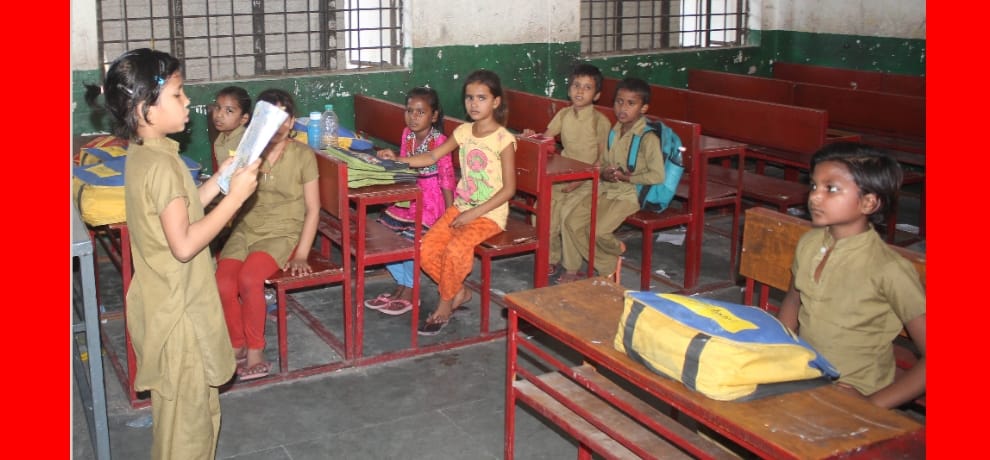 teachers absent in school co students taking classes in noida