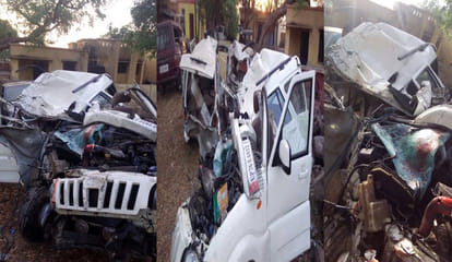 three dead in road accident at farrukhabad 