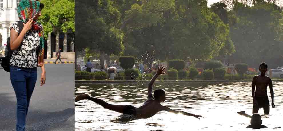 temperature making record in delhi every day 