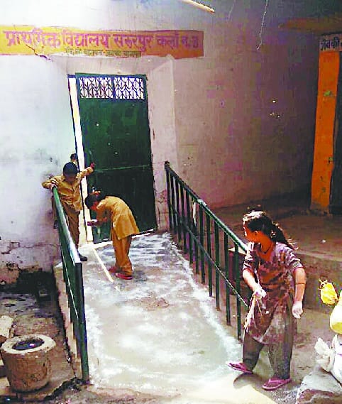 Daughters were read, daughters dug in school, the villagers did the ruckus