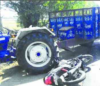 Two killed including student, 12 injured in accident